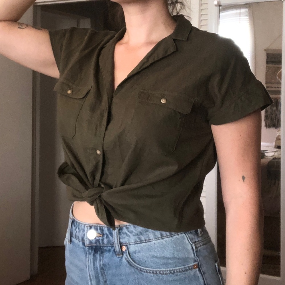 Old Navy Button Down Blouse